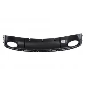 Paraurti Diffuser Terminali Scarico per Audi A4 B8 B8.5 Limousine Avant Facelift 2012-2015 RS4 Design Nero-image-6277409