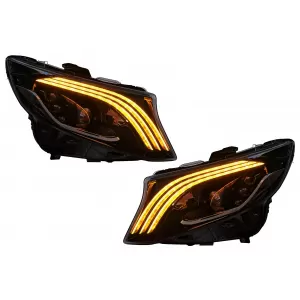 LED-Scheinwerfer für Mercedes V-Klasse W447 Vito 14–2024 Dynamisches Blinker Schwarz-image-6164826