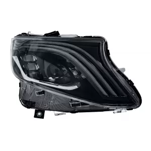 LED-Scheinwerfer für Mercedes V-Klasse W447 Vito 14–2024 Dynamisches Blinker Schwarz-image-6164830