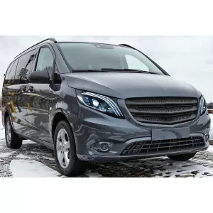 LED-Scheinwerfer für Mercedes V-Klasse W447 Vito 14–2024 Dynamisches Blinker Schwarz-image-6190295