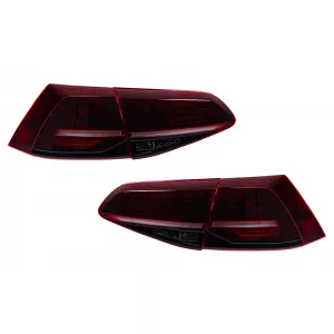 Full LED Taillights suitable for VW Golf 7 & 7.5 Hatchback (2012-2019) for Halogen Laser Look