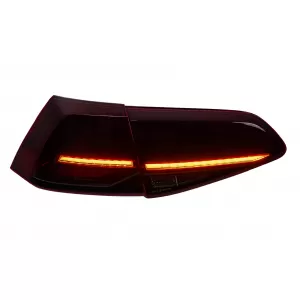 Full LED Taillights suitable for VW Golf 7 & 7.5 Hatchback (2012-2019) for Halogen Laser Look