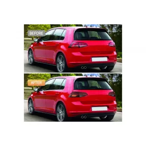 Full LED Taillights suitable for VW Golf 7 & 7.5 Hatchback (2012-2019) for Halogen Laser Look