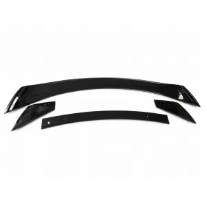 Kofferraumspoiler für Ford Mustang Mk6 VI 6 Generation 15-20 GT350 Look Glänzend schwarz-image-6337107