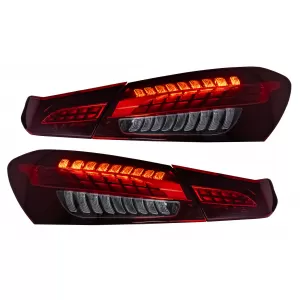 LED Taillights suitable for Mercedes E-Class W213 (2021-2023) Red