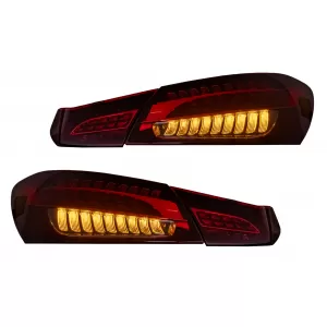 LED Taillights suitable for Mercedes E-Class W213 (2021-2023) Red