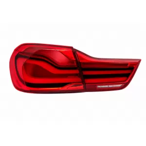Stopuri LED compatibil cu BMW Seria 4 F32 F33 F36 M4 F82 F83 (2013-03.2019) Rosu-image-6330876