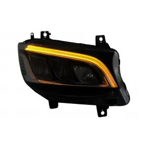 LED Headlights suitable for Mercedes Sprinter III W907 W910 (2019-2027) for Halogen