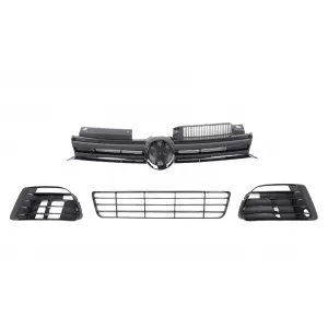 Stoßstange für VW Golf 6 Mk6 VI 08-13 Look LED TFL Nebelscheinwerfer Kühlergrill-image-6127944