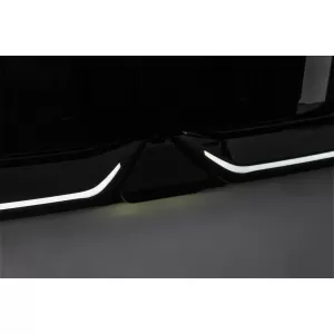 Grila Centrala cu LED compatibil cu BMW Seria 5 G60 G61 (2023-) Negru Lucios-image-6260160