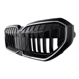 Grila Centrala cu LED compatibil cu BMW Seria 5 G60 G61 (2023-) Negru Lucios-image-6260164