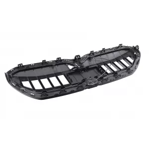 Grila Centrala cu LED compatibil cu BMW Seria 5 G60 G61 (2023-) Negru Lucios-image-6260166
