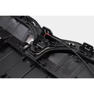 Grila Centrala cu LED compatibil cu BMW Seria 5 G60 G61 (2023-) Negru Lucios-image-6260168