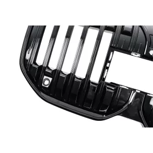 Grila Centrala cu LED compatibil cu BMW Seria 7 G70 (2022-) Negru Lucios-image-6260211