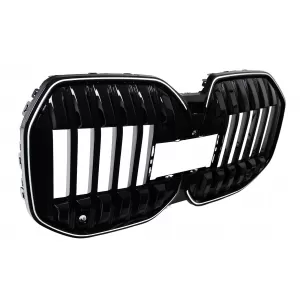 Grila Centrala cu LED compatibil cu BMW Seria 7 G70 (2022-) Negru Lucios-image-6260214