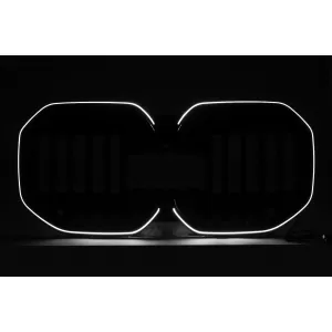 Grila Centrala cu LED compatibil cu BMW Seria 7 G70 (2022-) Negru Lucios-image-6260217