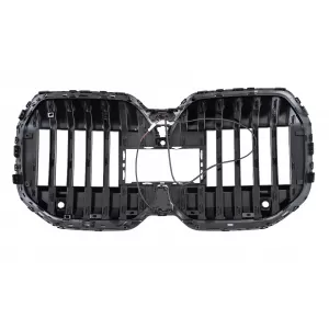 Grila Centrala cu LED compatibil cu BMW Seria 7 G70 (2022-) Negru Lucios-image-6260222