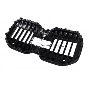 Grila Centrala cu LED compatibil cu BMW Seria 7 G70 (2022-) Negru Lucios-image-6260223
