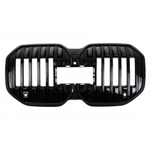 Grila Centrala cu LED compatibil cu BMW Seria 7 G70 (2022-) Negru Lucios-image-6260225