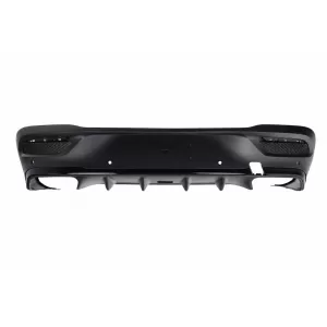 Rear Diffuser with Exhaust Muffler Tips suitable for Mercedes GLE Coupe C167 Sport Line (2019-2025)-image-6338818
