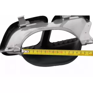 Rear Diffuser with Exhaust Muffler Tips suitable for Mercedes GLE Coupe C167 Sport Line (2019-2025)-image-6338823
