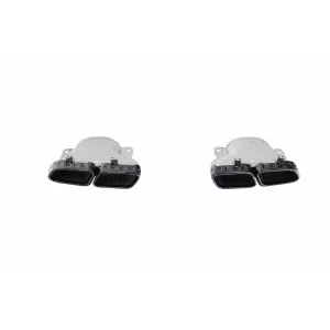 Rear Diffuser with Exhaust Muffler Tips suitable for Mercedes GLE Coupe C167 Sport Line (2019-2025)-image-6338824