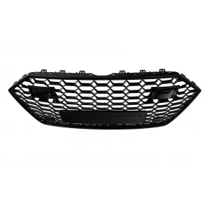 Kühlergrill für für Audi A7 4K8 2018- RS Design Wabengitter Schwarz Grille Gitter-image-6266261