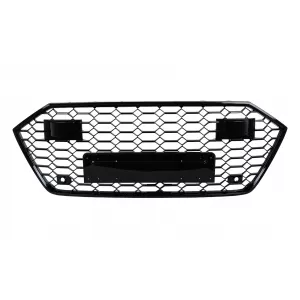 image-42-Front Grille suitable for Audi A7 4K8 (2018-) RS Design Piano Black