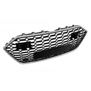 Front Grille suitable for Audi A7 4K8 (2018-) RS Design Silver-image-6266340