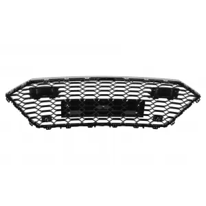 Front Grille suitable for Audi A7 4K8 (2018-) RS Design Silver-image-6266345