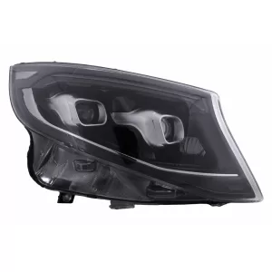 Faruri Full LED compatibil cu Mercedes V-Class W447 (2014-2023) Negru-image-6128116