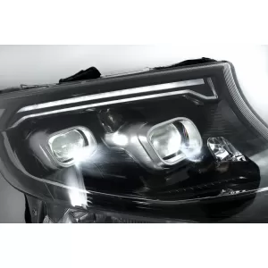 Faruri Full LED compatibil cu Mercedes V-Class W447 (2014-2023) Negru-image-6128123