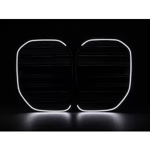 Central Kidney Grille with LED suitable for BMW 4 Series G22 Coupe G23 Cabrio (2020-2025)