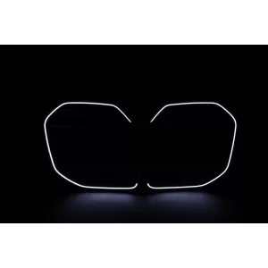 Kühlergrill mit LED Nieren Nierengitter für BMW 4er G26 Gran Coupé 2020–2025-image-6328922