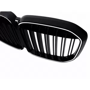 Grila Centrala Iluminata compatibil cu BMW X7 G07 (2018-2022) Negru Lucios M Design-image-6330095