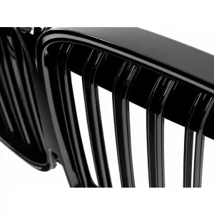 Grila Centrala Iluminata compatibil cu BMW X7 G07 (2018-2022) Negru Lucios M Design-image-6330102