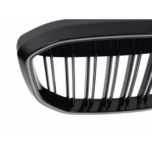 Grila Centrala Iluminata compatibil cu BMW X7 G07 (2018-2022) Negru Lucios M Design-image-6330104