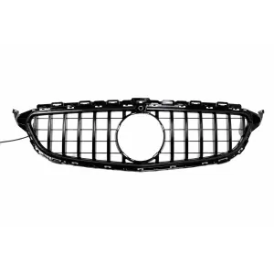 Kühlergrill mit LED für Mercedes C W205 S205 C205 S205 14-20 GT-R Panamericana Look-image-6330873