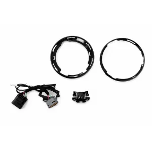 Kühlergrill mit LED für Mercedes C W205 S205 C205 S205 14-20 GT-R Panamericana Look-image-6330875