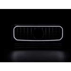 Grille & Phares Couvre pour Mercedes G W464 W463A & G63 AMG 06.18+ GT-R Look-image-6330127