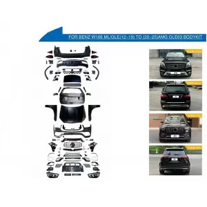 Body Kit suitable for Mercedes M-Class W166 (2012-2015) Conversion to GLE 63 Design
