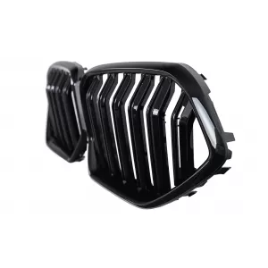 Grila Centrala compatibil cu BMW X6 G06 (2019-2022) M Design Negru Lucios-image-6259842