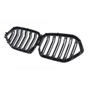 Grila Centrala compatibil cu BMW X6 G06 (2019-2022) M Design Negru Lucios-image-6259848