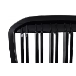 Central Kidney Grille suitable for BMW X7 G07 (2018-2022) Double Stripe Piano Black