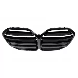 Grila Centrala compatibil cu BMW Seria 3 G22 Coupe G23 Cabrio (2020-2027) Negru Lucios-image-6211400