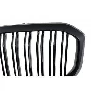 Griglie Renali Centrali per BMW X5 G05 2018-2022 Doppio Banda M Look Nero Lucido-image-6239486