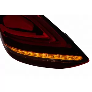 Full LED Luces traseras para Mercedes C W205 Limousine 2014-2018 Facelift Look-image-6338150