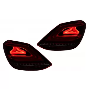 Full LED Luces traseras para Mercedes C W205 Limousine 2014-2018 Facelift Look-image-6338156