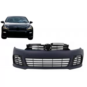 image-46-Front Bumper suitable for VW Golf 6 VI (2008-2013) R20 Look