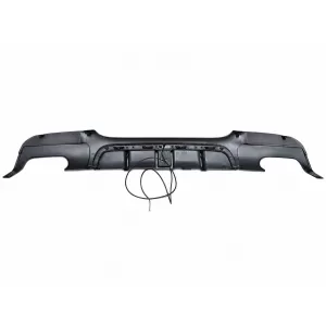 Difusor Parachoques con LED para BMW Serie 3 E90 E91 2004-2012 2 Salidas dobles-image-6350499